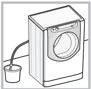 HOTPOINT-ARISTON AQM 9 D 49 U/A - Ouverture manuelle de la porte-hublot - 1