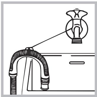 HOTPOINT-ARISTON AQM 9 D 49 U/A - Raccordement du tuyau de vidange - 2