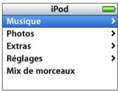 APPLE iPod Nano - Utilisation des commandes de l'iPod nano - 1
