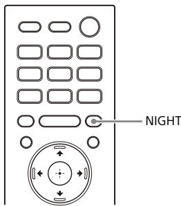 SONY HT-A7000 - Disfrutar de un sonido claro con un volumen bajo a medianoche (NIGHT) - 1