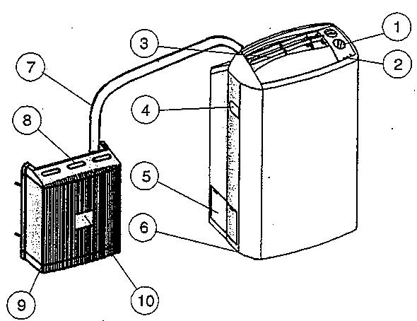 AIRWELL AELIA 10CD R407C - DESCRIPTION - 1