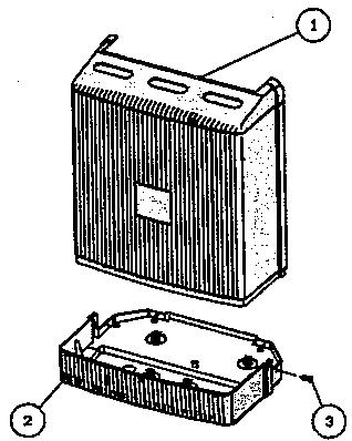 AIRWELL AELIA 10CD R407C - NETTOYAGE DU BASSIN DE CONDENSATION DE L'UNITÉ EXTERIEURE (voir Figures 23 et 24) - 2