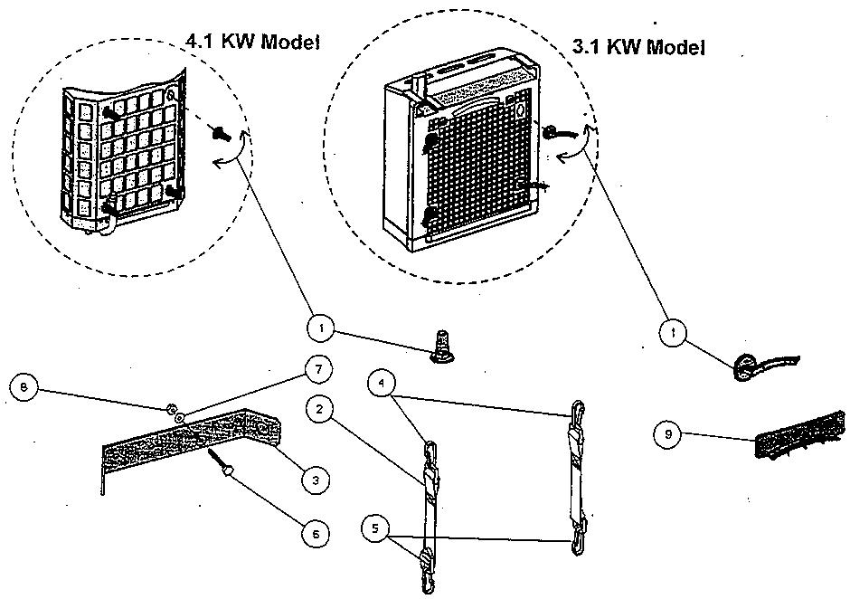 AIRWELL AELIA 10CD R407C - INSTALLATION DE L'UNITE EXTERIEURE (Voir fig. 6, 7, 8) - 3