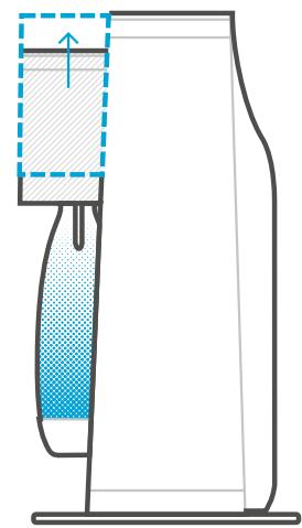 SODASTREAM SOURCER ROUGE - RÉALISATION D'EAU GAZEUSE - 6