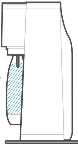 SODASTREAM SOURCER ROUGE - RÉALISATION D'EAU GAZEUSE - 3