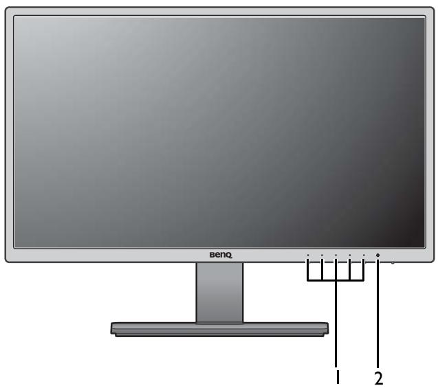 BENO GW2470H - Vue avant - 1