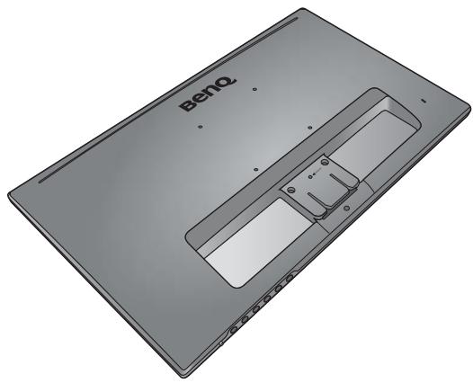 BENO GW2470H - Fixez la base du moniteur. - 2