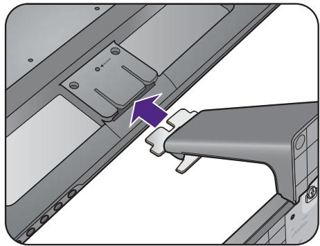 BENO GW2470H - Fixez la base du moniteur. - 7