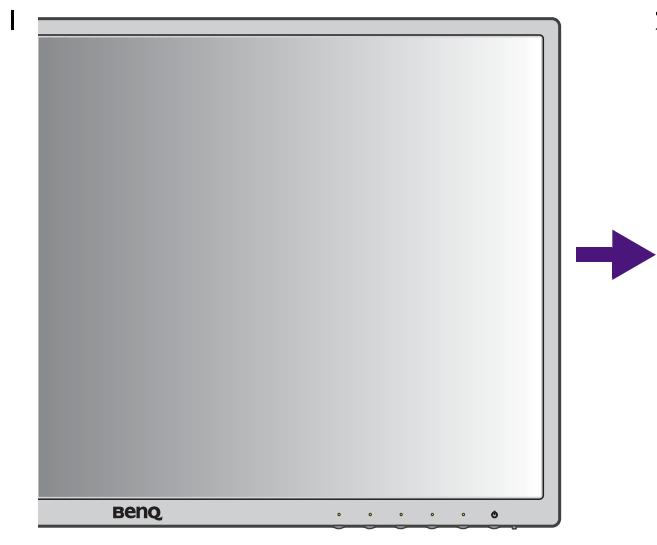 BENO GW2470H - Utilisation de base des menus - 1