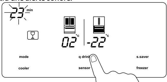 FALCON FDXD18SS/C - Réglez le mode boisson refroidissement des boissons - 4
