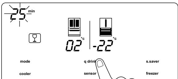 FALCON FDXD18SS/C - Réglez le mode boisson refroidissement des boissons - 3