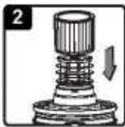 EWT CS6 COMFORTconic - INSTALLATION ET NETTOYAGE DU FILTRE CARTOUCHE - 2