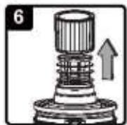 EWT CS6 COMFORTconic - INSTALLATION ET NETTOYAGE DU FILTRE CARTOUCHE - 6