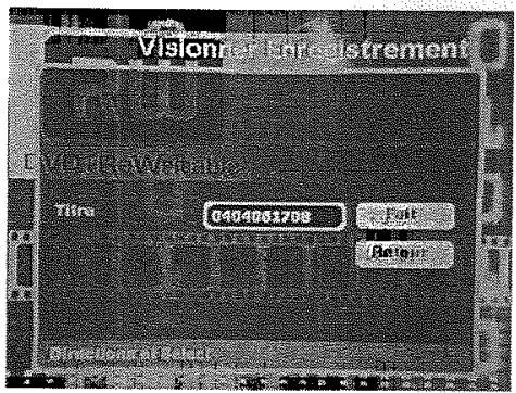 WALTHAM DVDR500 - PROGRAMME ENREGISTREMENT - 7