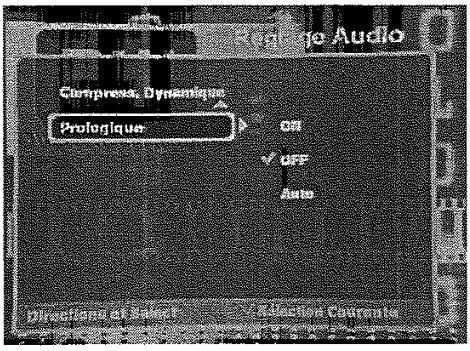 WALTHAM DVDR500 - RÉGLAGE AUDIO - PROLOGIC - 1