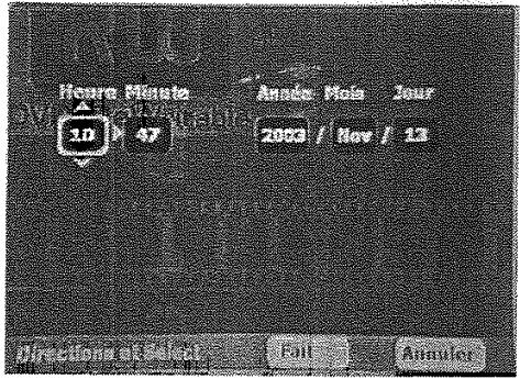 WALTHAM DVDR500 - RECORDING QUALITY - RÉGLAGE DE L'HORLOGE - 2