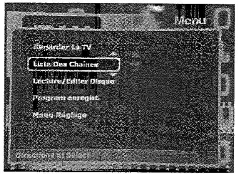 WALTHAM DVDR500 - VOIR CHAINES TV - 2