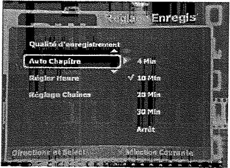 WALTHAM DVDR500 - RECORDING QUALITY - CRÉATION AUTOMATIQUE DE CHAPITRES - 1