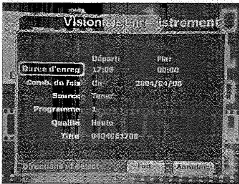 WALTHAM DVDR500 - PROGRAMME ENREGISTREMENT - 3