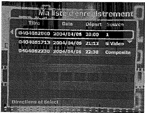 WALTHAM DVDR500 - PROGRAMME ENREGISTREMENT - 10