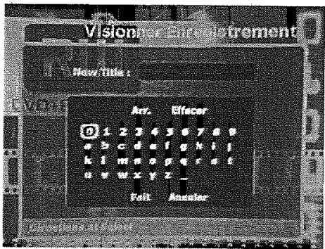 WALTHAM DVDR500 - PROGRAMME ENREGISTREMENT - 8