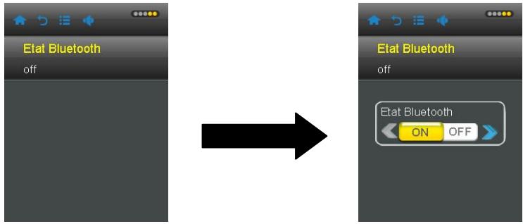 D-IIX PACKM490BT+CASO+ENC - Activation du Bluetooth sur votre M490BT : - 1