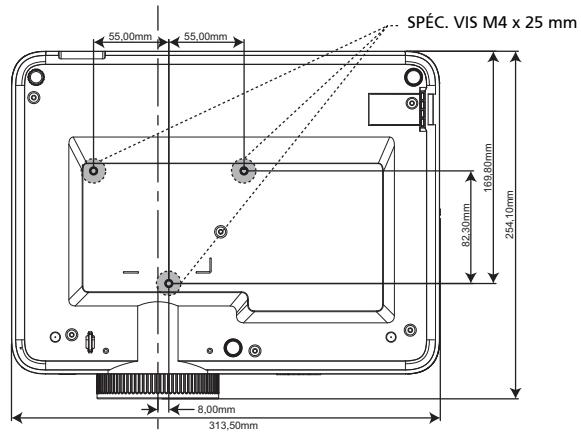 ACER X138WH - Réglez l'angle et le positionnement s'il le faut. - 3