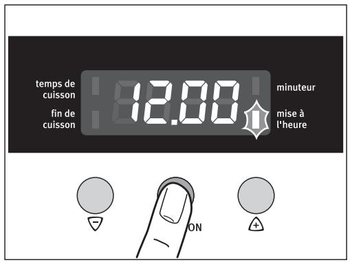 ARTHUR MARTIN FE 2408 WC - Régler et modifier l'heure du jour - 3
