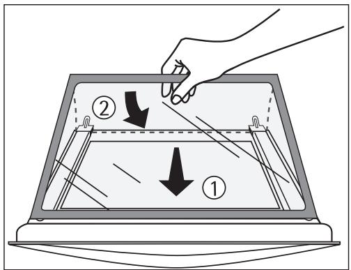 ARTHUR MARTIN FE 2408 WC - Accrochez à nouveau la portedou four. - 2