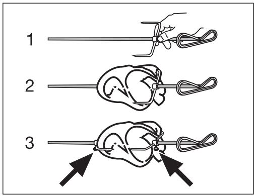 ARTHUR MARTIN FE 2408 WC - Placer la pierce a rotin - 2