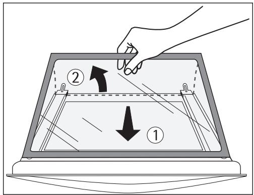 ARTHUR MARTIN FE 2408 WC - Accrochez à nouveau la portedou four. - 1