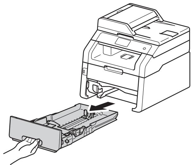BROTHER MFC9140CDN - Chargement de papier dans le bac à papier - 1