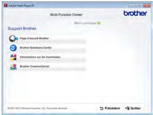 BROTHER MFC9140CDN - Accès à l'assistance Brother (Windows®) - 1