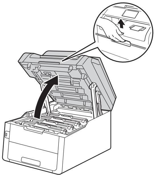 BROTHER MFC9140CDN - Le papier est coincé à l'intérieur de l'appareil - 1