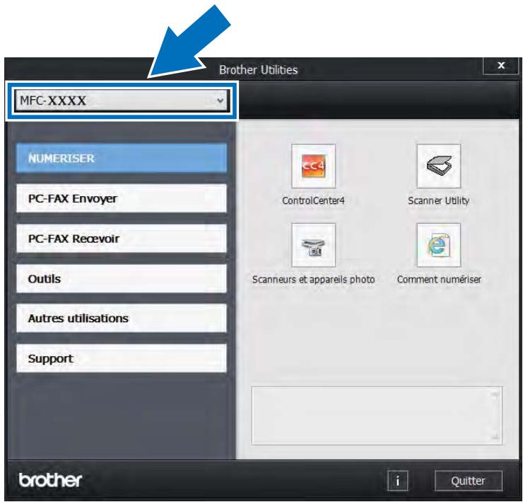 BROTHER MFC9140CDN - Accès aux utilaitaires (Windows® 8) - 2