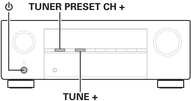 DENON AVRX250BTBRE2 - Réinitialisation des réglages d'usine - 1