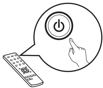 DENON AVRX250BTBRE2 - 3) Wącz telewizor - 2