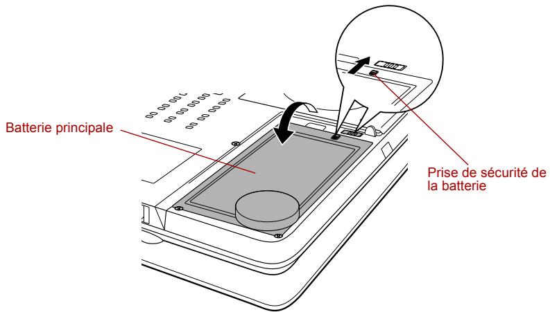 TOSHIBA G20 - Installation de la batterie principale - 4