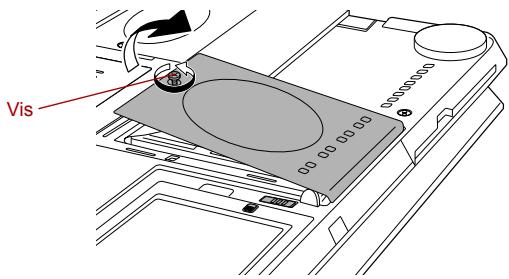 TOSHIBA G20 - Retrait du disque dur - 1