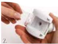 WELLBOX S ROSE DELICATE - Pour nettoyer les têtes Roll ① ②: - 2