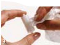 WELLBOX S ROSE DELICATE - Pour nettoyer les têtes Roll ① ②: - 3