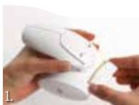 WELLBOX S ROSE DELICATE - Pour nettoyer la tete Roll ③: - 1