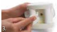WELLBOX S ROSE DELICATE - Pour nettoyer la tete Roll ③: - 4