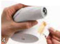 WELLBOX S ROSE DELICATE - Pour nettoyer la tete Roll ③: - 5