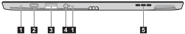 LENOVO MiiX 510-12iSH 5-128 - Vue de gauche - 1