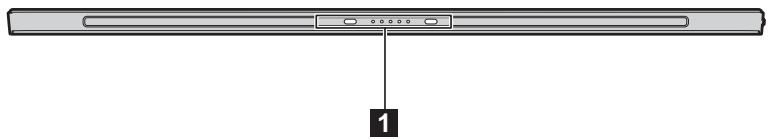 LENOVO MiiX 510-12iSH 5-128 - Vue du dessous - 1