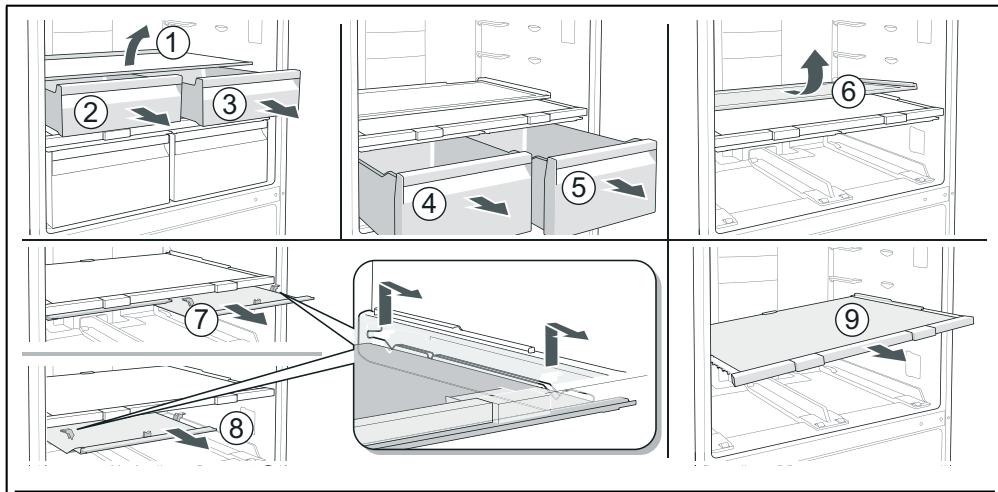 BOSCH KGB86AIFP - Commande de réparation et conseils en cas de dérangements - 9