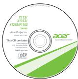 ACER X1263 - Vue d'ensemble du paquet - 6