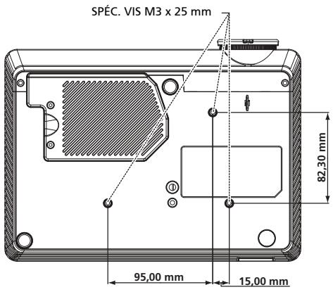 ACER X1263 - Installation au plafond - 11