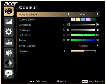 ACER X1263 - Couleur - 1